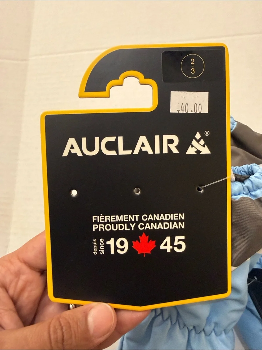 NWT Auclair Kids Mittens Gloves Size 2/3 – Blue Raccoon Winter Mitts